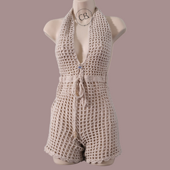 Combinaison short courte de plage