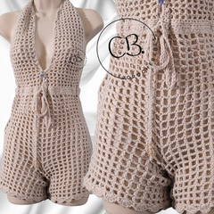 Combinaison short courte de plage