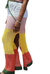 Jupe longue de plage