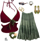 Haut tout en tricot-Crochet