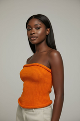 Tube knit top