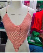 Hearts and roses crochet top