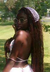 HEADKERCHIEF Mesh crochet bandana