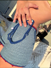 Solo Crochebabes Crochet Summer Shorts with Beads Shorts 20 hours of artisan craftsmanship made in New York