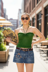 Lily's lace handmade Knitttop