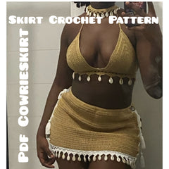 Skirt Crochet Pattern Cowrieskirt