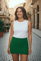 Knitt mini skirt