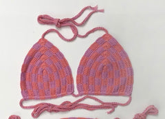 crochet bikini top