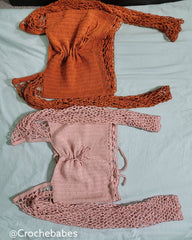 Long Sleeve Crochet Top