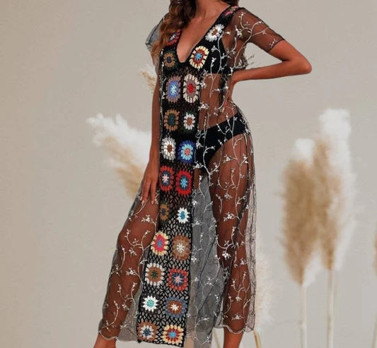 5 Ways to Accessorize a Floral Crochet Bikini Like a Beach Goddess