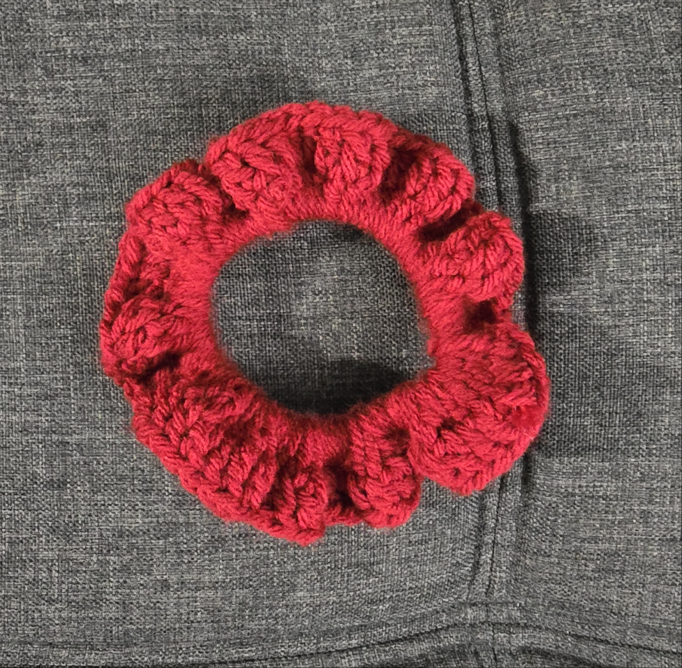 Crochet Scrunchie Tie Ponytail Holders Aesthetic Scrunchie. -