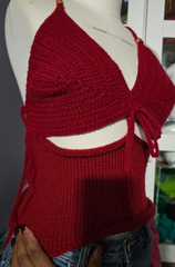 Ali Knit Crochet Top
Handmade 100% cotton, 40 + hours of artisan craftsmanship made in New York