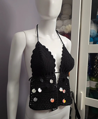 1 sur 1 haut papillon taille petite