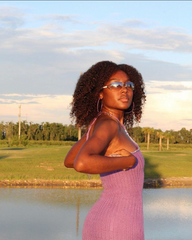 Mini-robe moulante en tricot