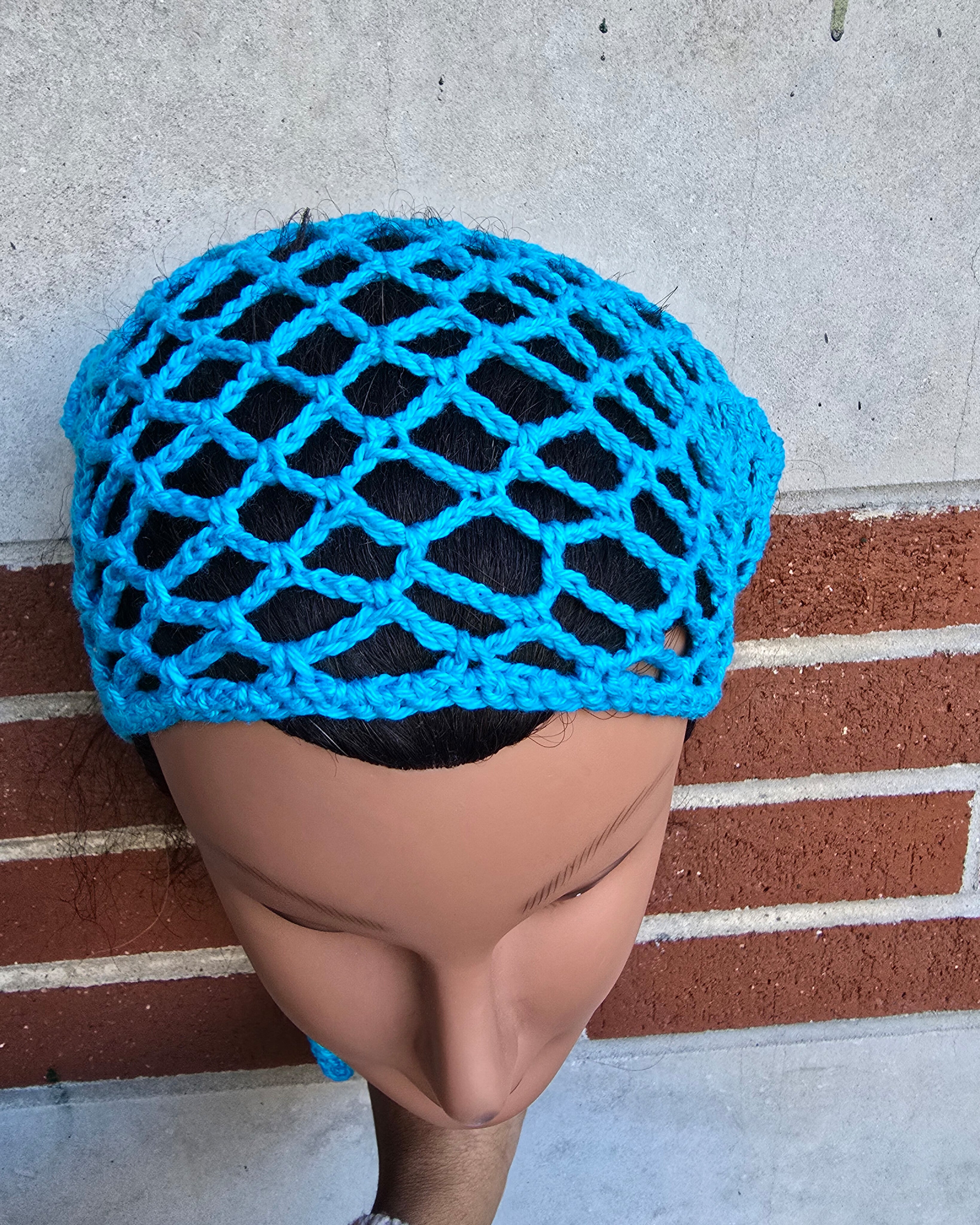 Bandana en maille au crochet