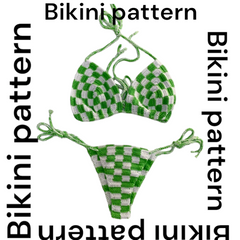 Patron PDF des ensembles de bikini à carreaux Rae