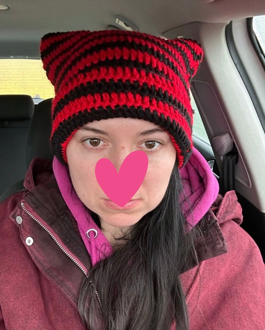 Crochet Cat Ear Hat