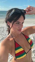 Haut de bikini au crochet RASTA