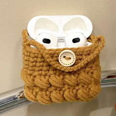 Joli étui pour Airpods au crochet