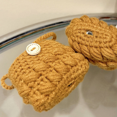 Joli étui pour Airpods au crochet