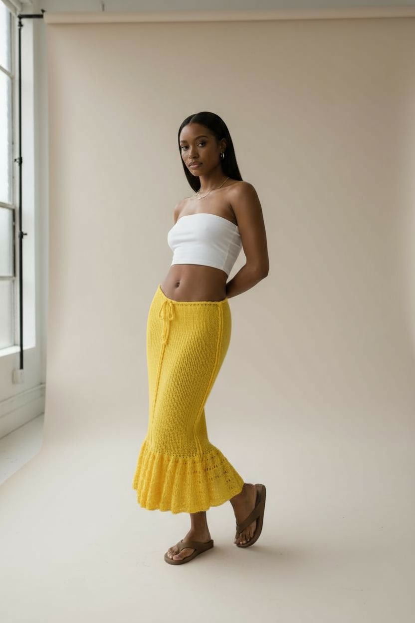 Crochet Mermaid Skirt