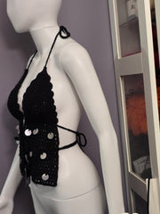 1 sur 1 haut papillon taille petite