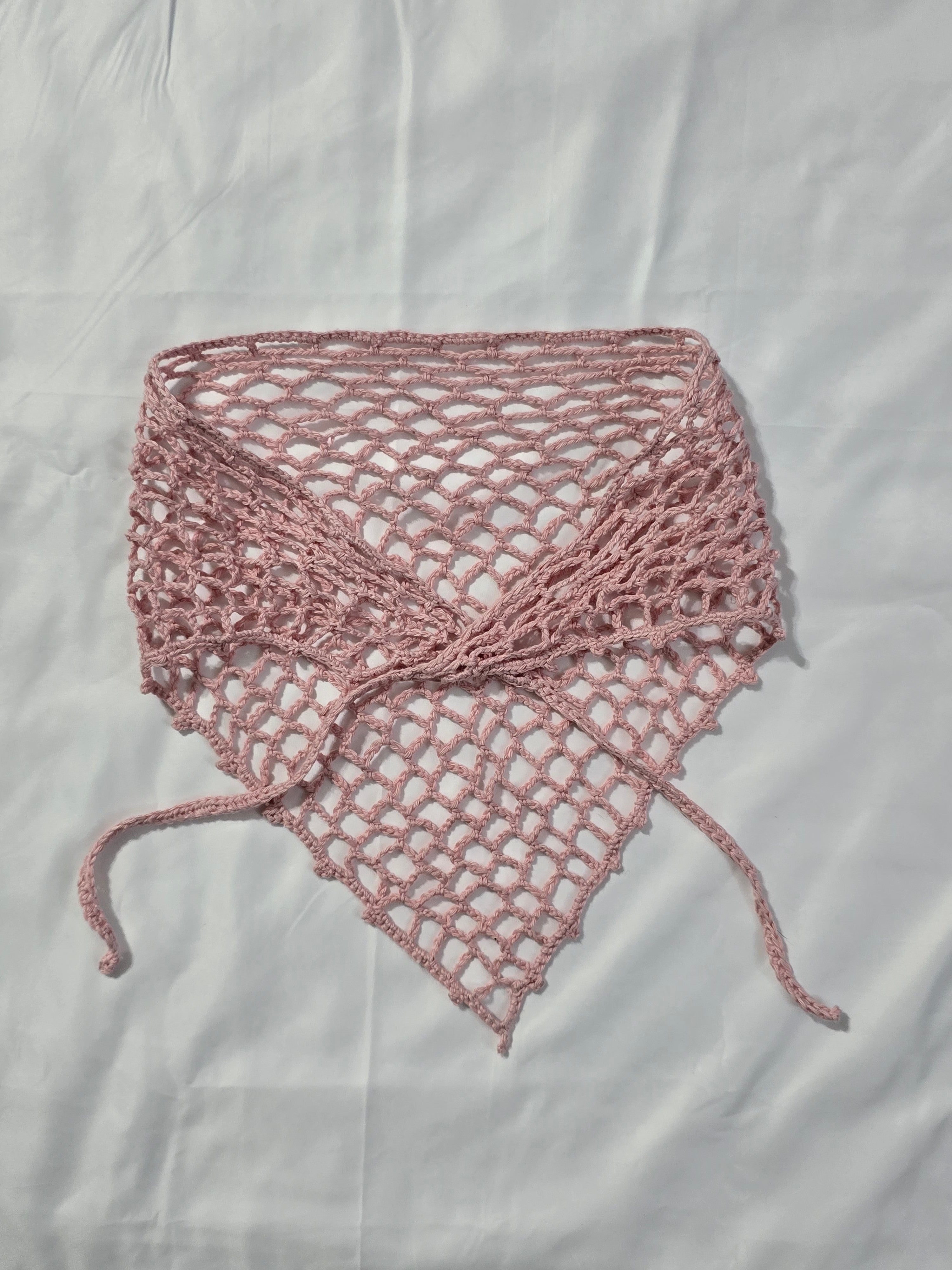 Bandana en maille au crochet