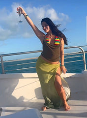 Haut de bikini au crochet RASTA