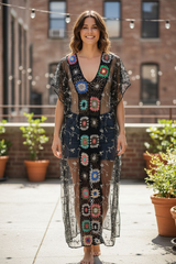 Coverup Floral Dress