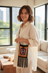 Handmade Multicolored  crochet .