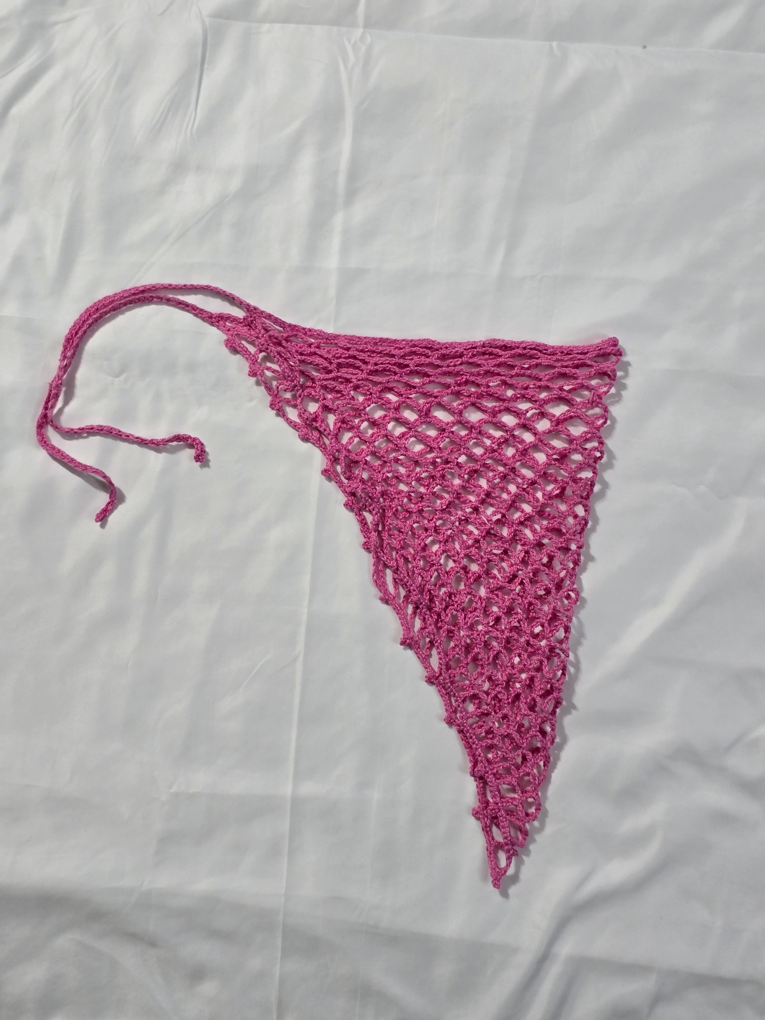 Bandana en maille au crochet