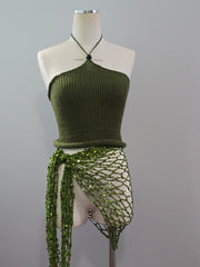 Jupes et cache-maillots à paillettes | Cache-maillot scintillant à paillettes