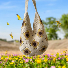 Sunflower summer bag