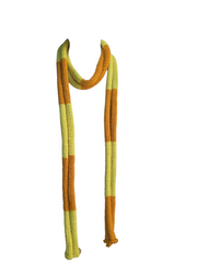 Long skinny hand knitt scarfs