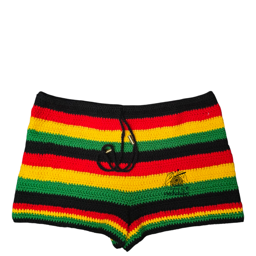 Crochet Shorts Street Wear