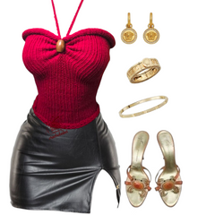 Le haut en tricot de Lily