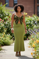 Earth butterfly top Hand-crocheted— 100% cotton, 40 hours of artisan craftsmanship New York.