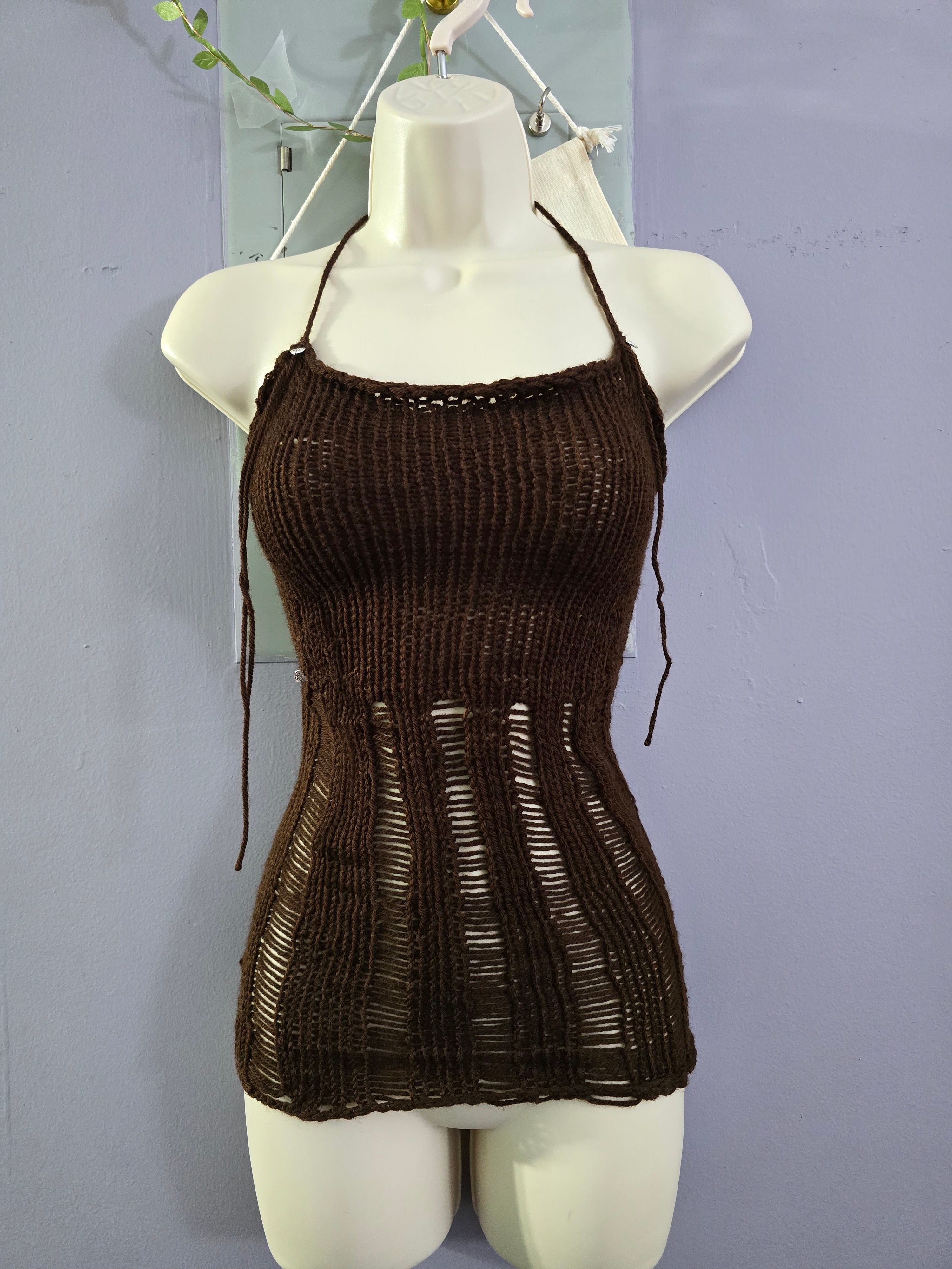 *Tellement réel* Haut d'été en tricot