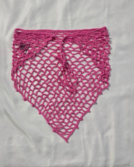 Bandana en maille au crochet