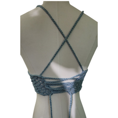 Haut coeur bleu bébé Lulus
