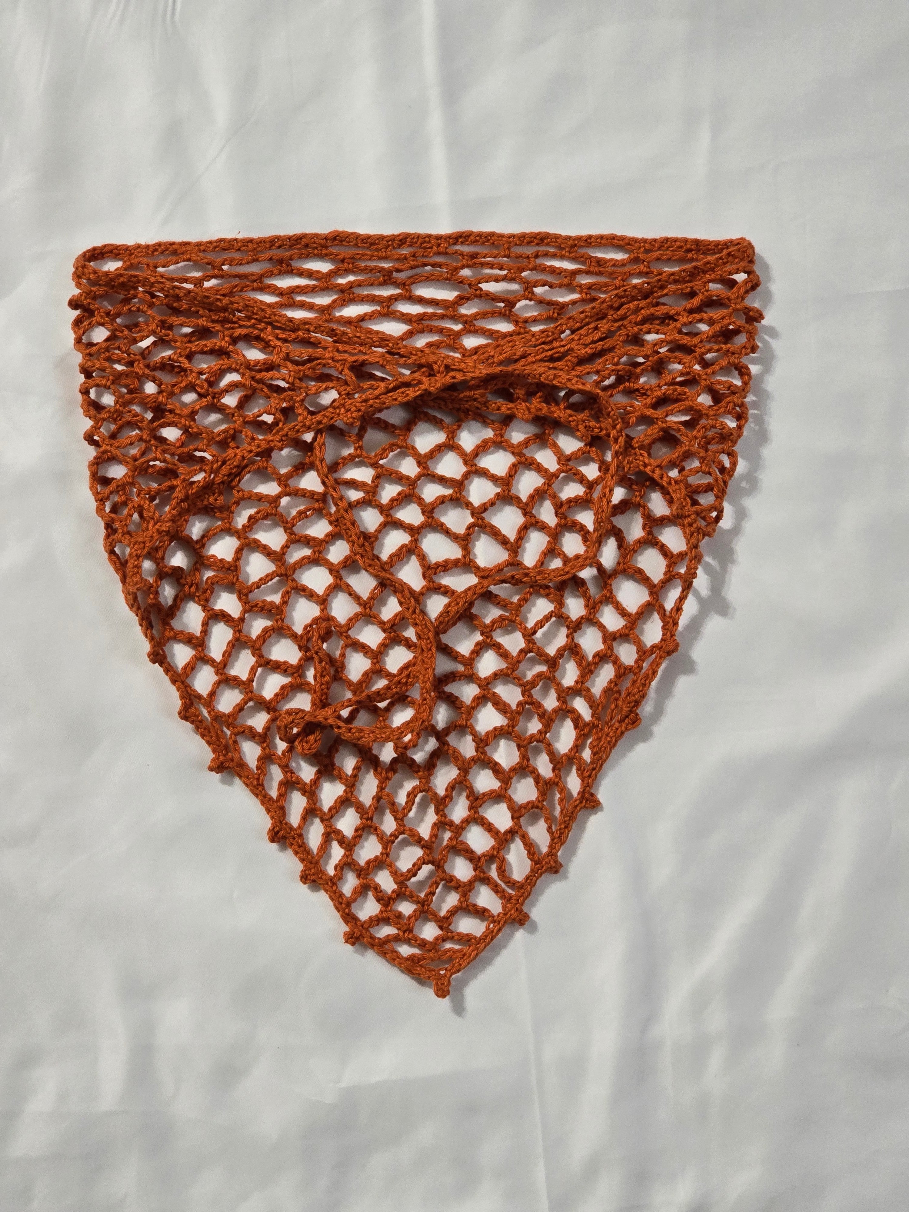 Bandana en maille au crochet
