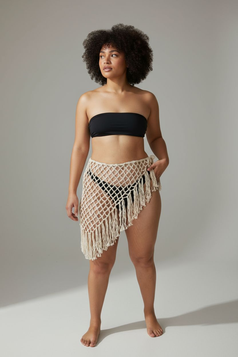 Crochet beach cover up