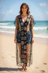 Coverup Floral Dress