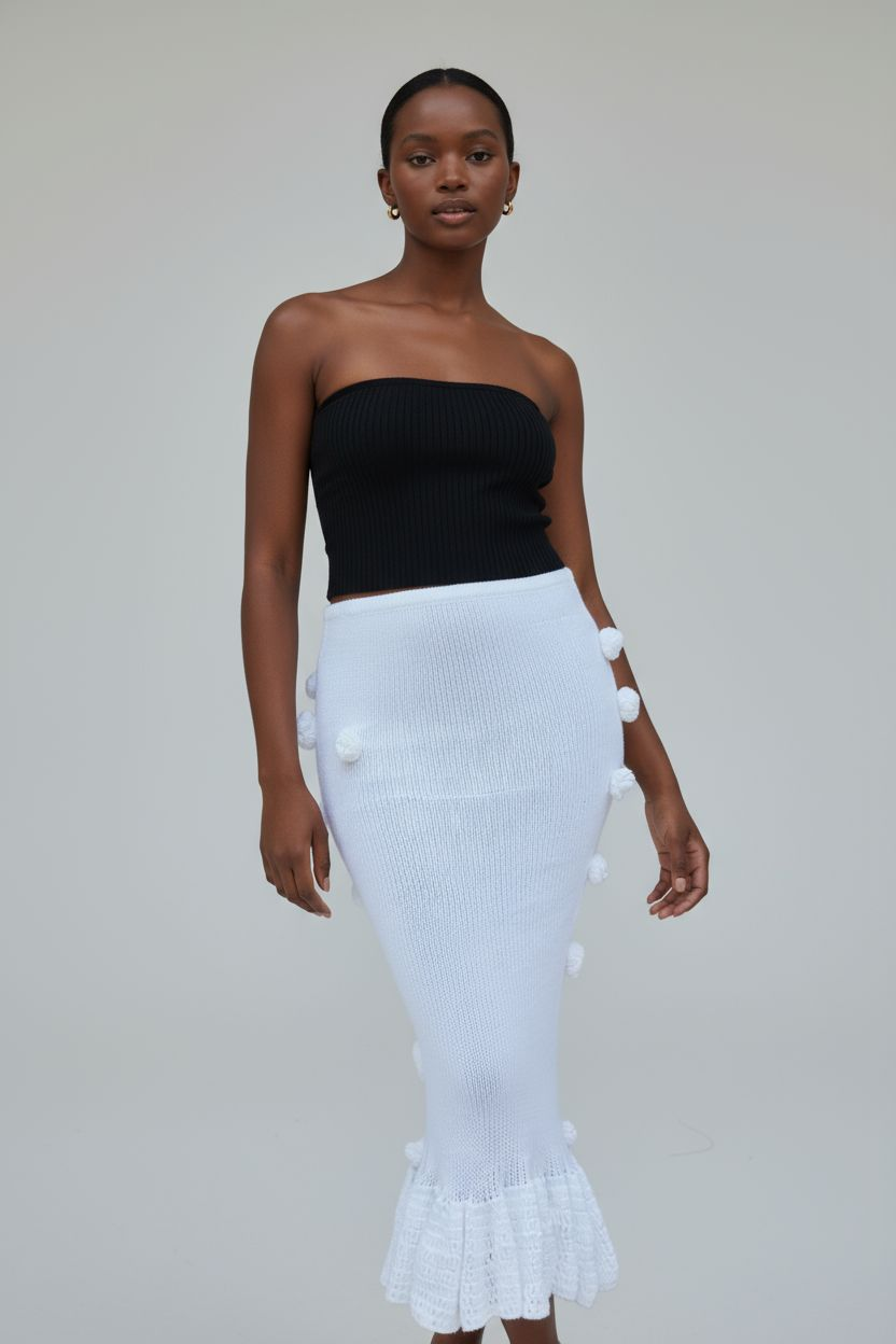 Crochet Mermaid Skirt For Women