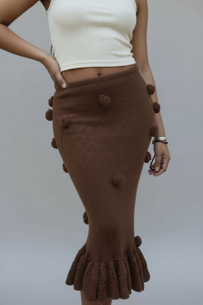 Crochet Mesh Skirt Online