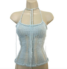 Haut en tricot GraceG Distress