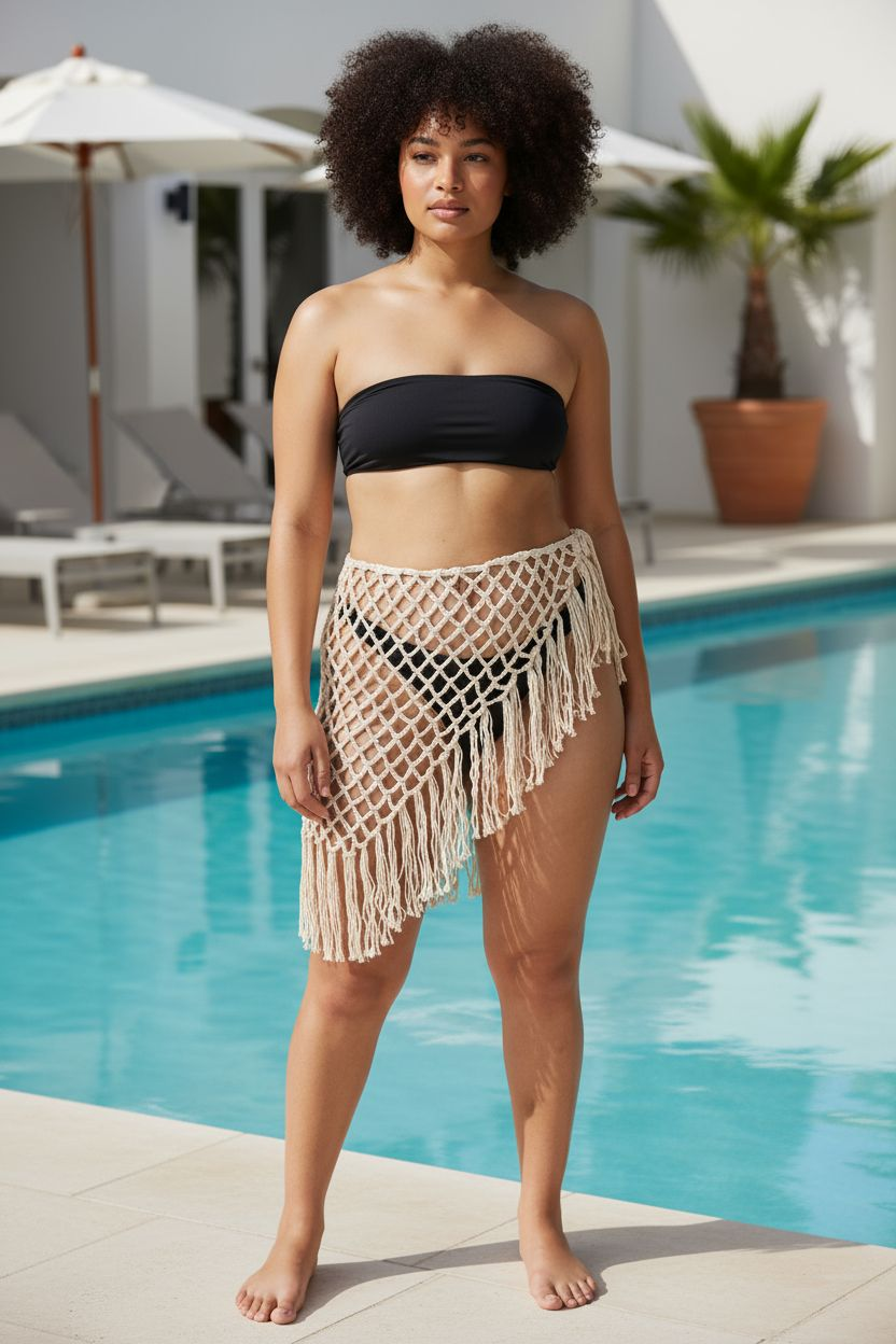 crochet cover up dress