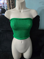 Haut tube en tricot deux pièces et jupes