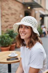 Granny crochet bucket hats