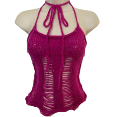 Haut en tricot GraceG Distress
